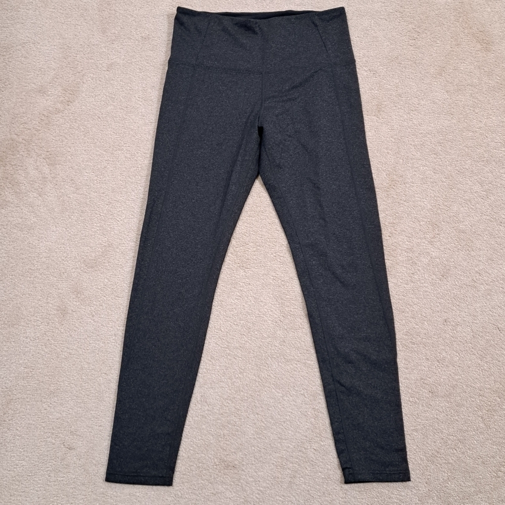Tuff Athletics Leggings Grey Medium Yoga Active Pant Casual Stretch Loungewear